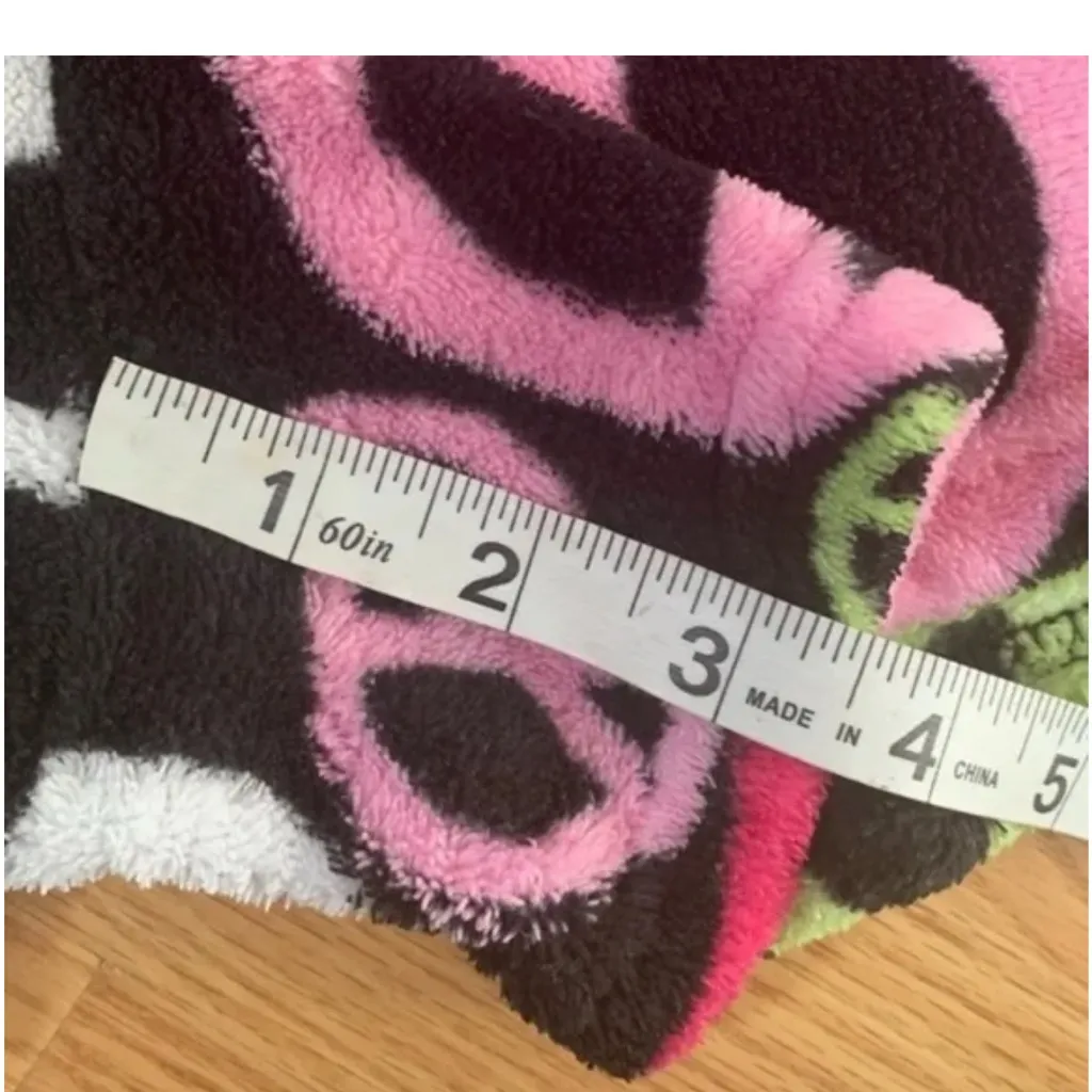 Colorful Peace Sign Women's Shorts Black Size M - Image 5