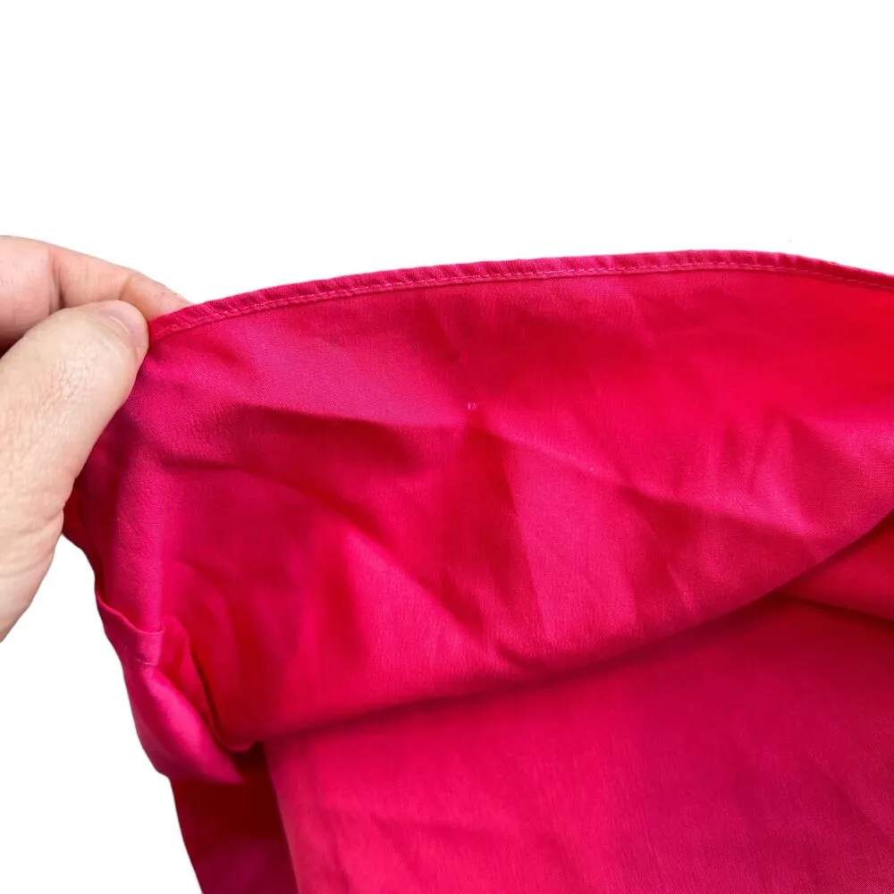 Mac Duggal NEW Sequin Embellished V Neck Sleeveless High Slit Gown Red Pink 8 - Image 15