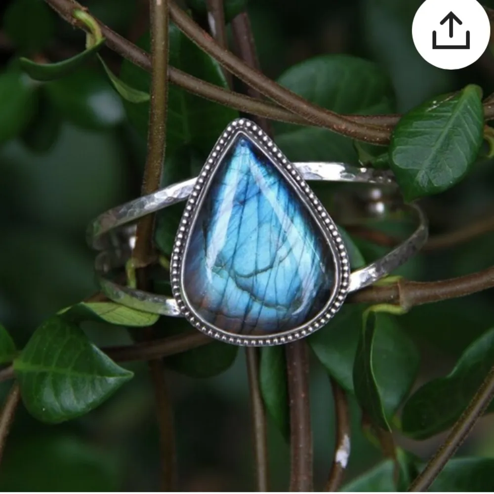 Sapwood designs labradorite sterling silver cuff bracelet - Image 13