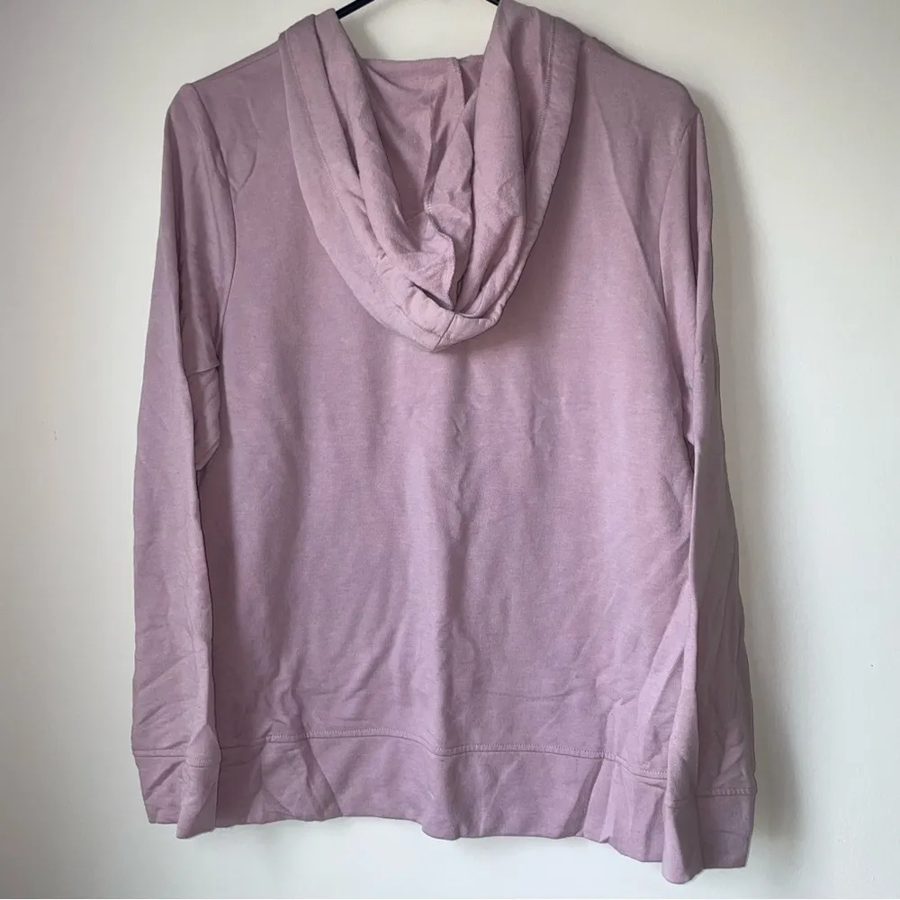 Women's Koolaburra Pink Hoodie Sweater Size M - Image 2