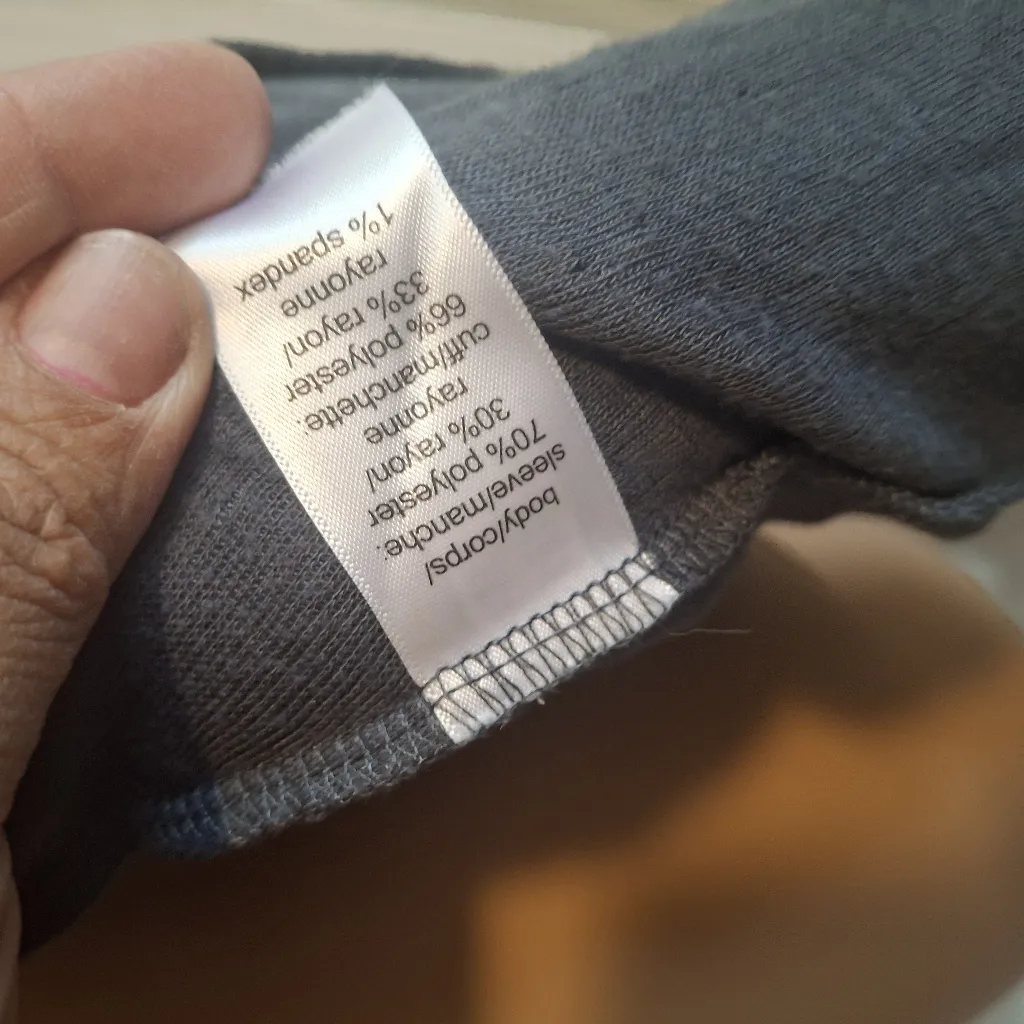 Maurices Sz 0 Women's Gray Hooded Cardigan - Image 8