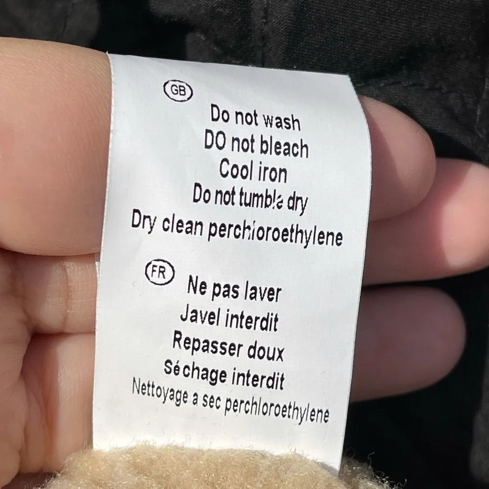 Anthropologie The Korner corduroy sherpa jacket small - Image 11