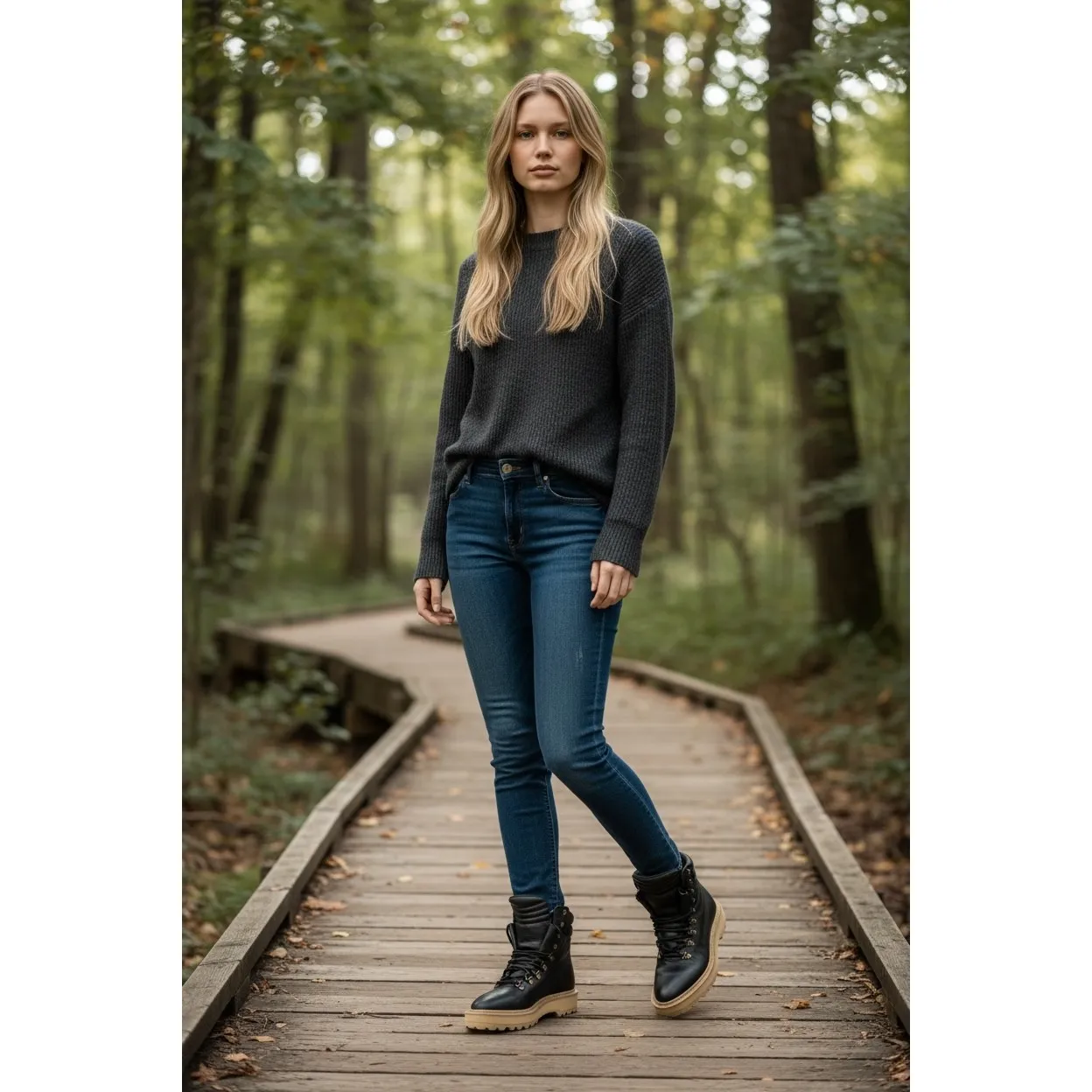 DIEMME Black Leather Lace Up Hiking Boots Womens Made in Italy Size 6 - Image 12