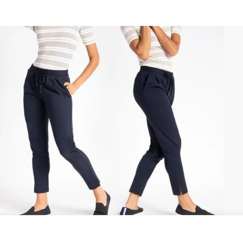 Betabrand Straight Leg Dress Pant Yoga Pants Black - Womens Size S‎ - Image 2