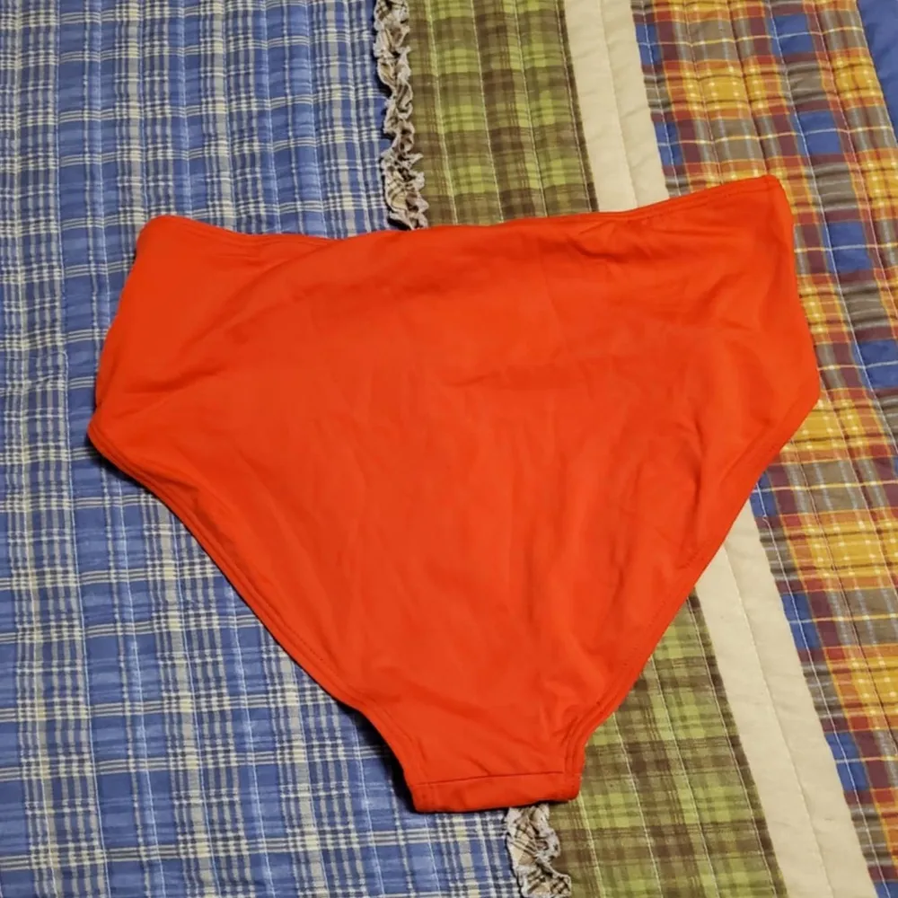 New! Tempt Me Red Blue Bottom Size L - Image 5