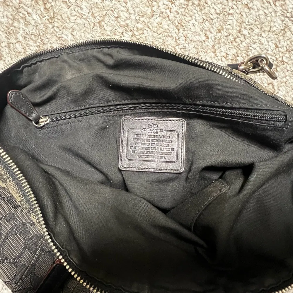 Coach Black Purse - Image 8