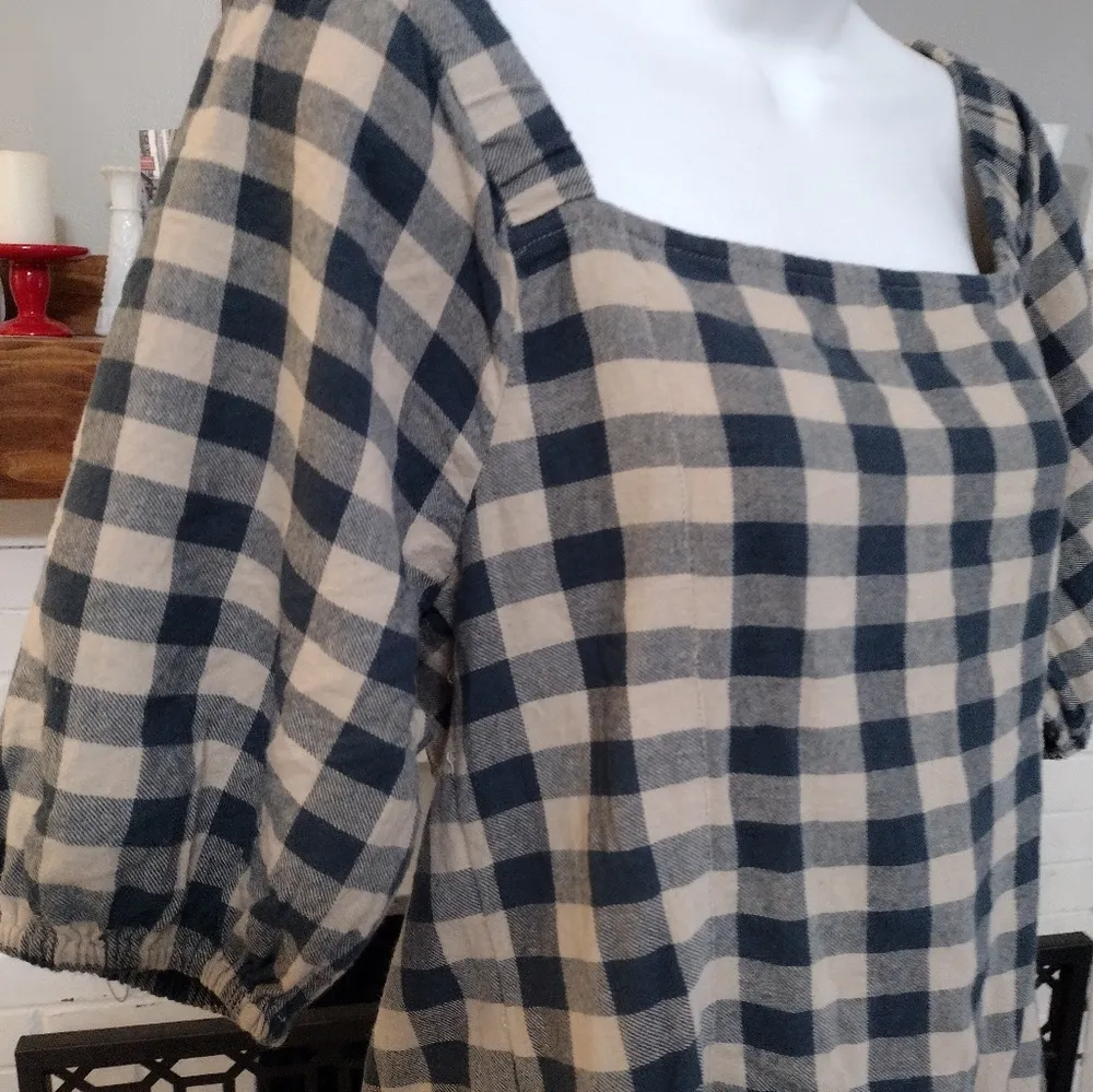 O’Neill gingham Square Neck Dress - Image 4