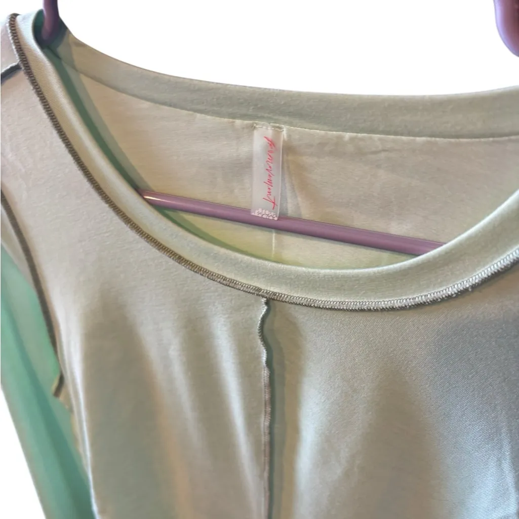 Free People “Pistachio Green Blue” Top – Size M Size M - Image 2