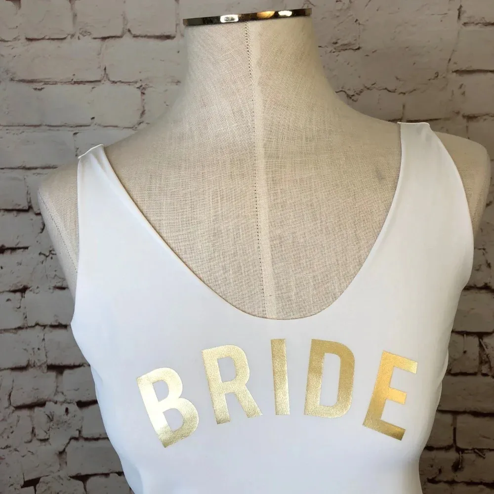 NWT Commando Bride Bodysuit in‎ White and Gold - Image 4