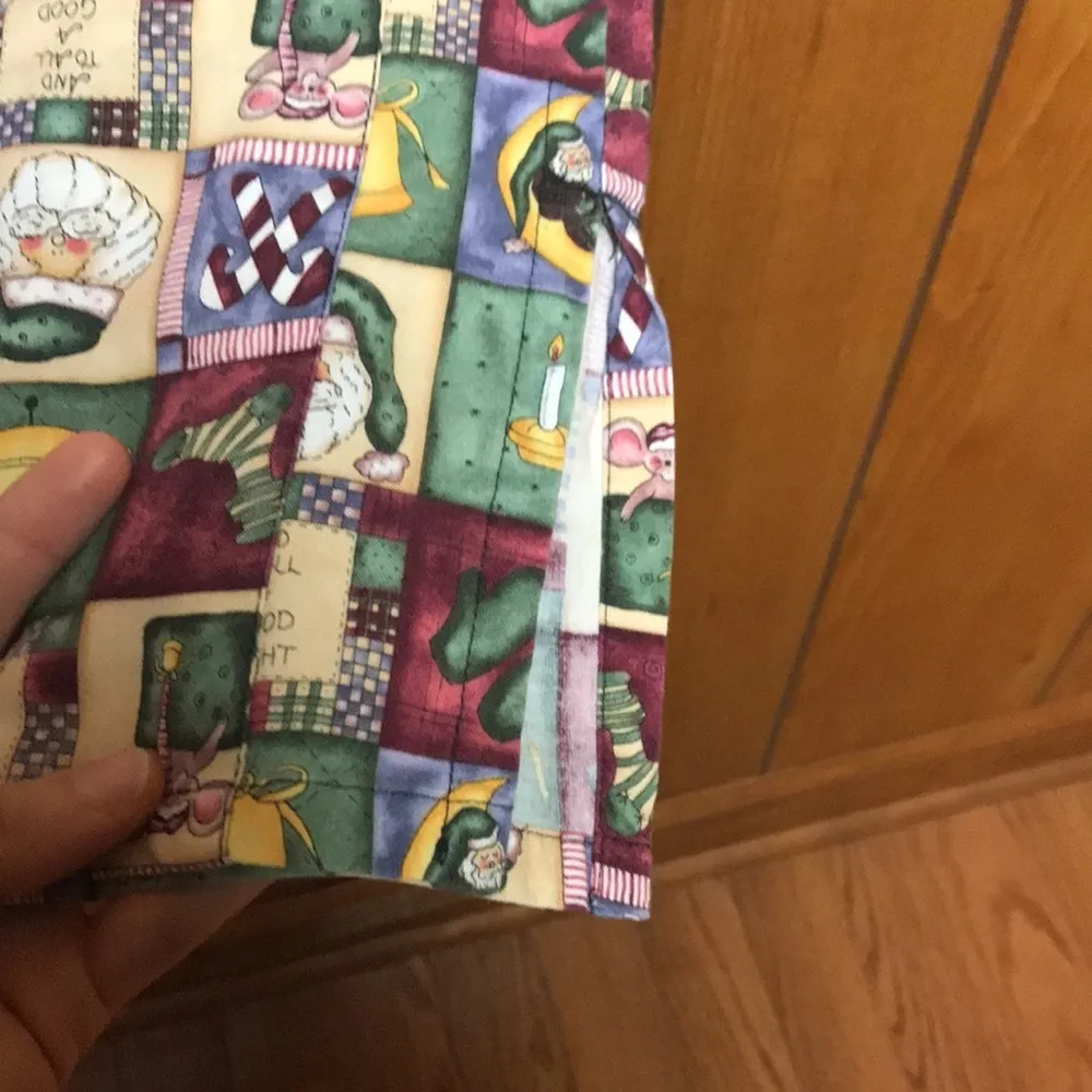 Mad About Scrubs Christmas classic scrubs Red Size L - Image 5