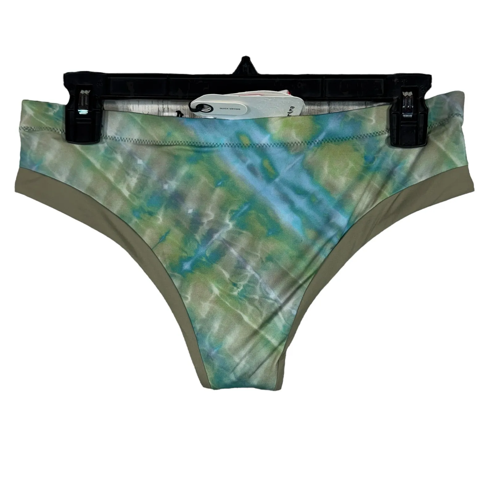 PrAna Small Upswell Bikini Swim Bottom Mirage Watercolor Lined Stretch New - Image 3