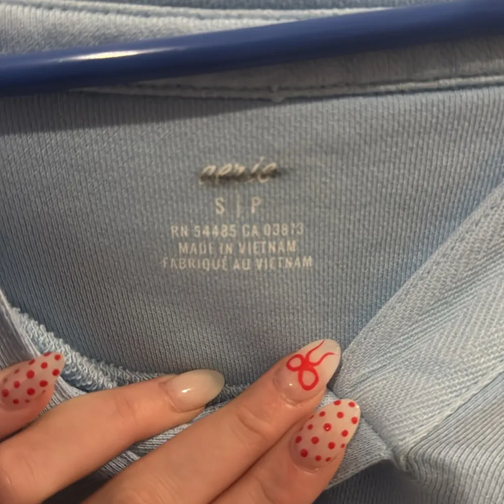 Blue VERY OVERSIZED crewneck - Image 3