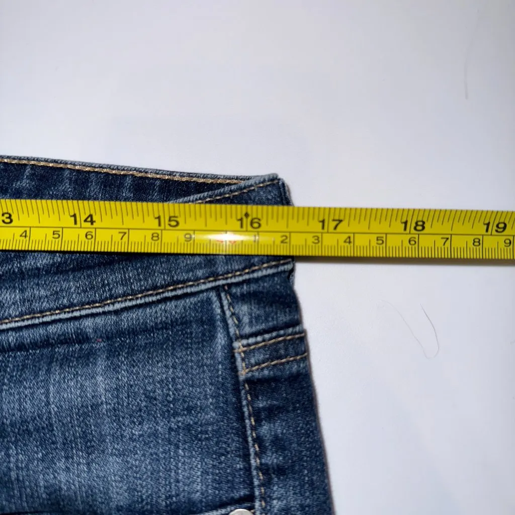 AG Adriano Goldschmied The Stilt Cigarette Leg Jeans Dark Wash Size 30R Stretch - Image 10