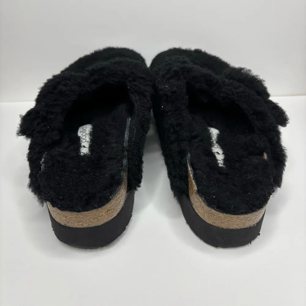 Birkenstock Papillio By Birkenstock Boston Platform Shearling Clog - Image 6