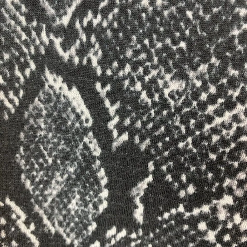 Rachel Rachel Roy Jacket M Black White Snake Print Soft Stretch Knit Womens‎ Size M - Image 8