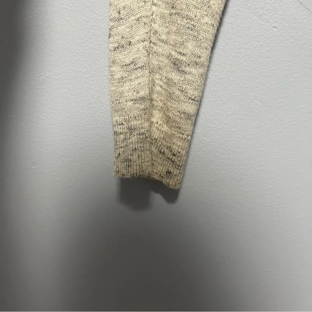 Ann Taylor Heathered Grey Open Front Cardigan Size Medium - Image 4