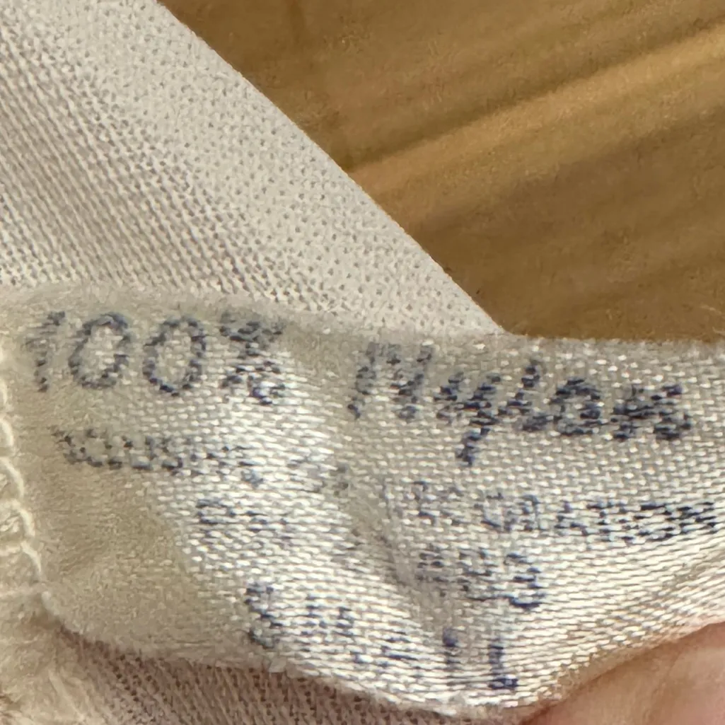 Vintage Lacey Coquette Petal Pink Sz Medium Button Front Lightweight Bed Jacket - Image 11