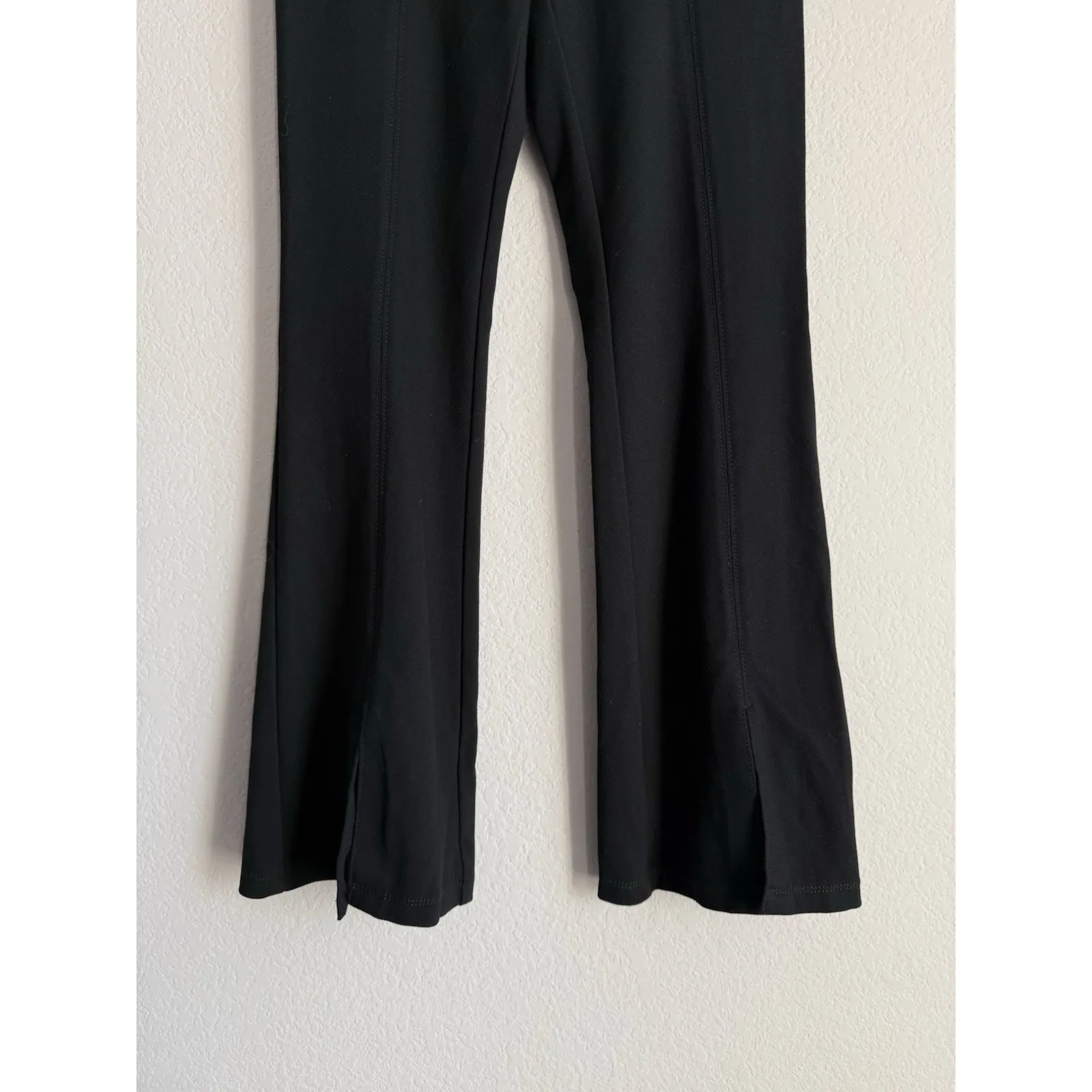 Loft Women's Size 2 Split Hem Flare Ponte Twill Pants Stretch Casual Business - Image 6