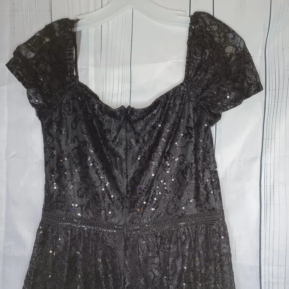 David Bridals black goth homecoming dress - Image 9