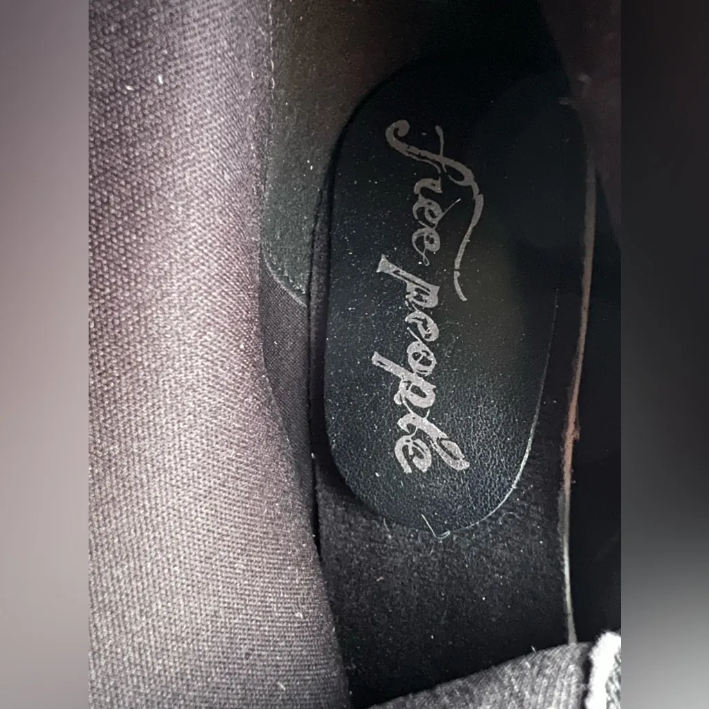 Free People Black Suede NWOT Echo Platform Over‎ The Knee Boot Size 9.5 - Image 8