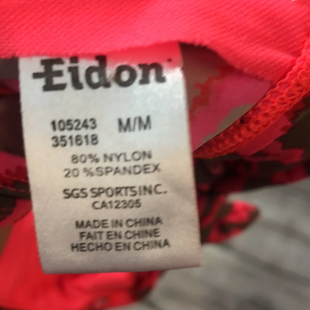 Eidon sz medium multicolor bathing suit top - Image 3