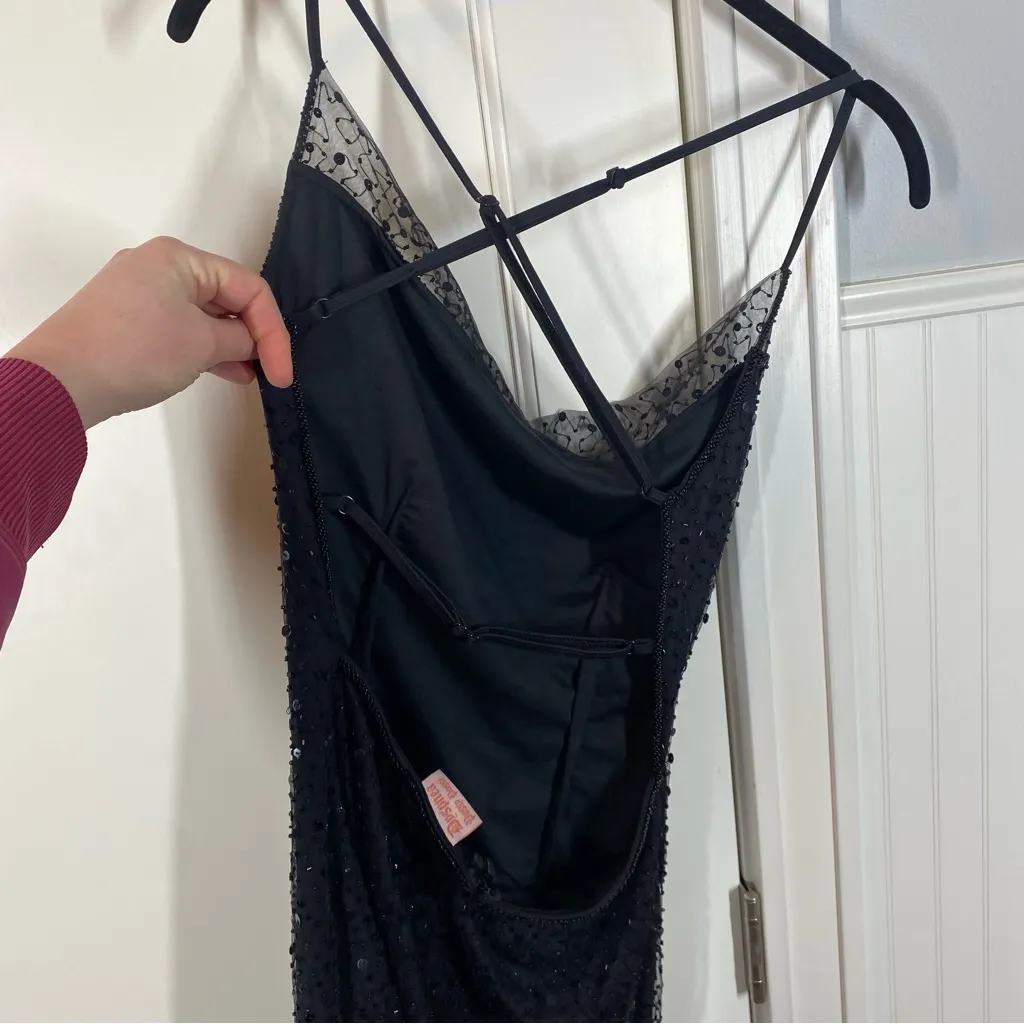 Dyspnea Paris Circa 2004 Mini Dress Bitchin’‎ Black discontinued nwt size small - Image 4