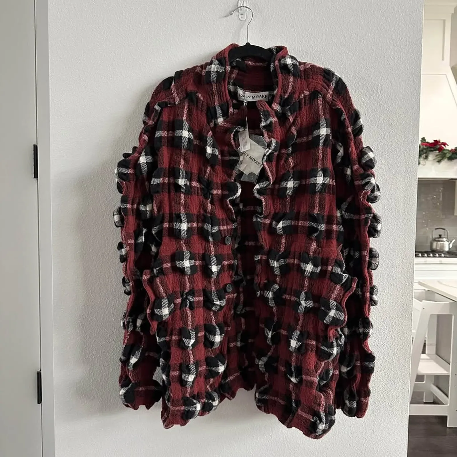 Issey Miyake Rhythm Check Jacket - Image 2