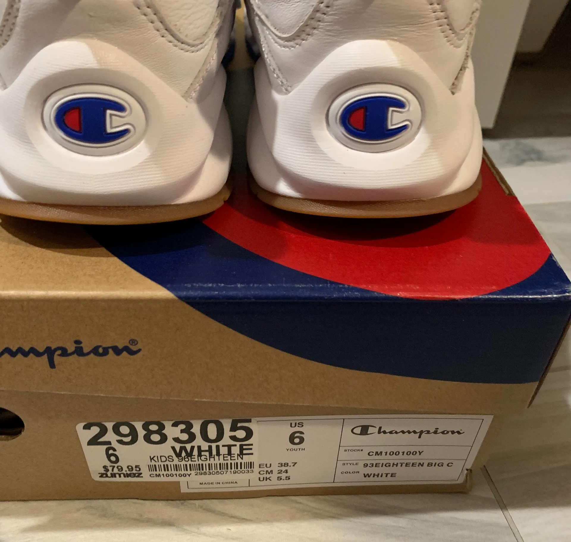 Champion White Sneakers - Image 5