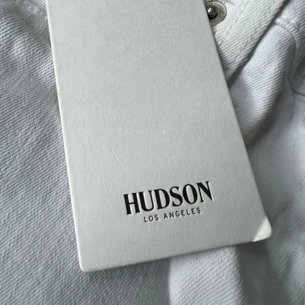 Hudson Natalie Mid-Rise Ankle Super Skinny Jeans in War Like White Size 25 NWD - Image 7