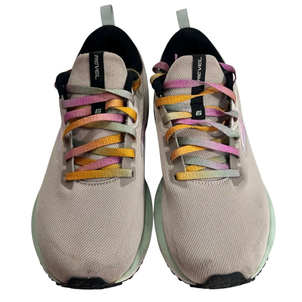 Brooks Revel 6 Running Shoes Sneakers Limited Edition White/Silver Lining/Black - Image 3