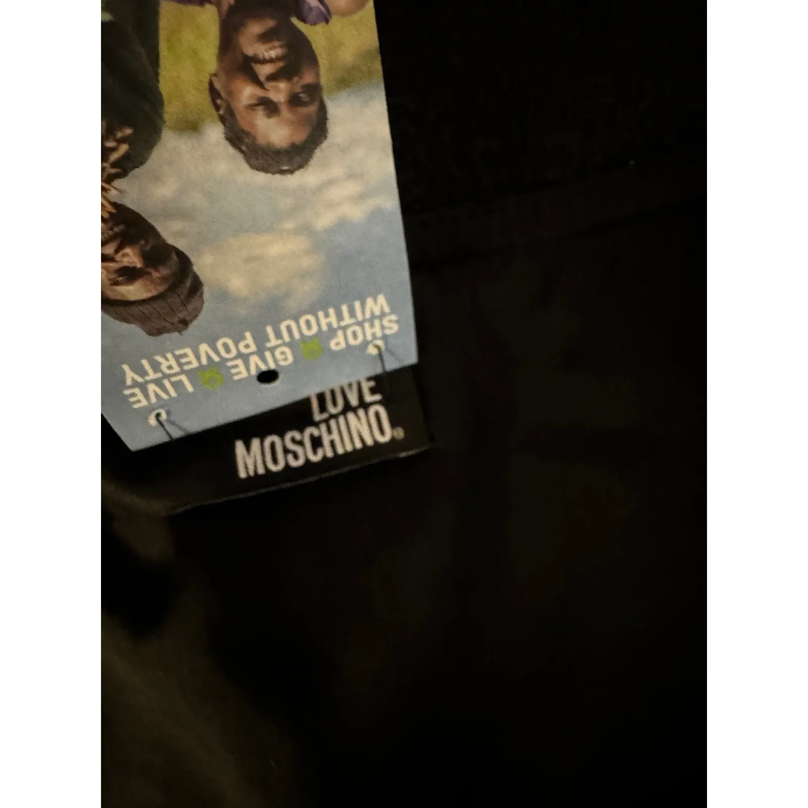 Love Moschino Black Textured Mini Dress – Size IT 42 (US 6) - Image 3