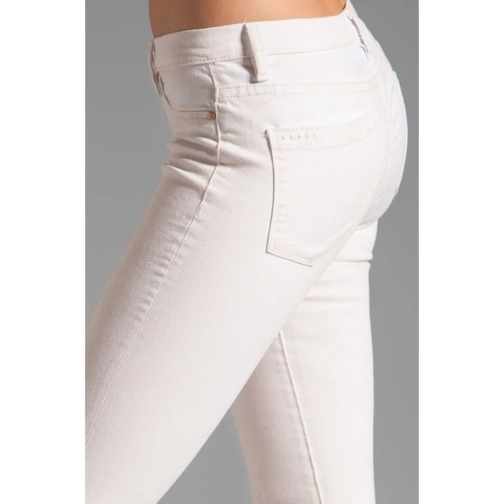 NWT Blank NYC The Low Down Ankle Skinny in Nude Dude Destroyed Stretch Jeans 28 - Image 5