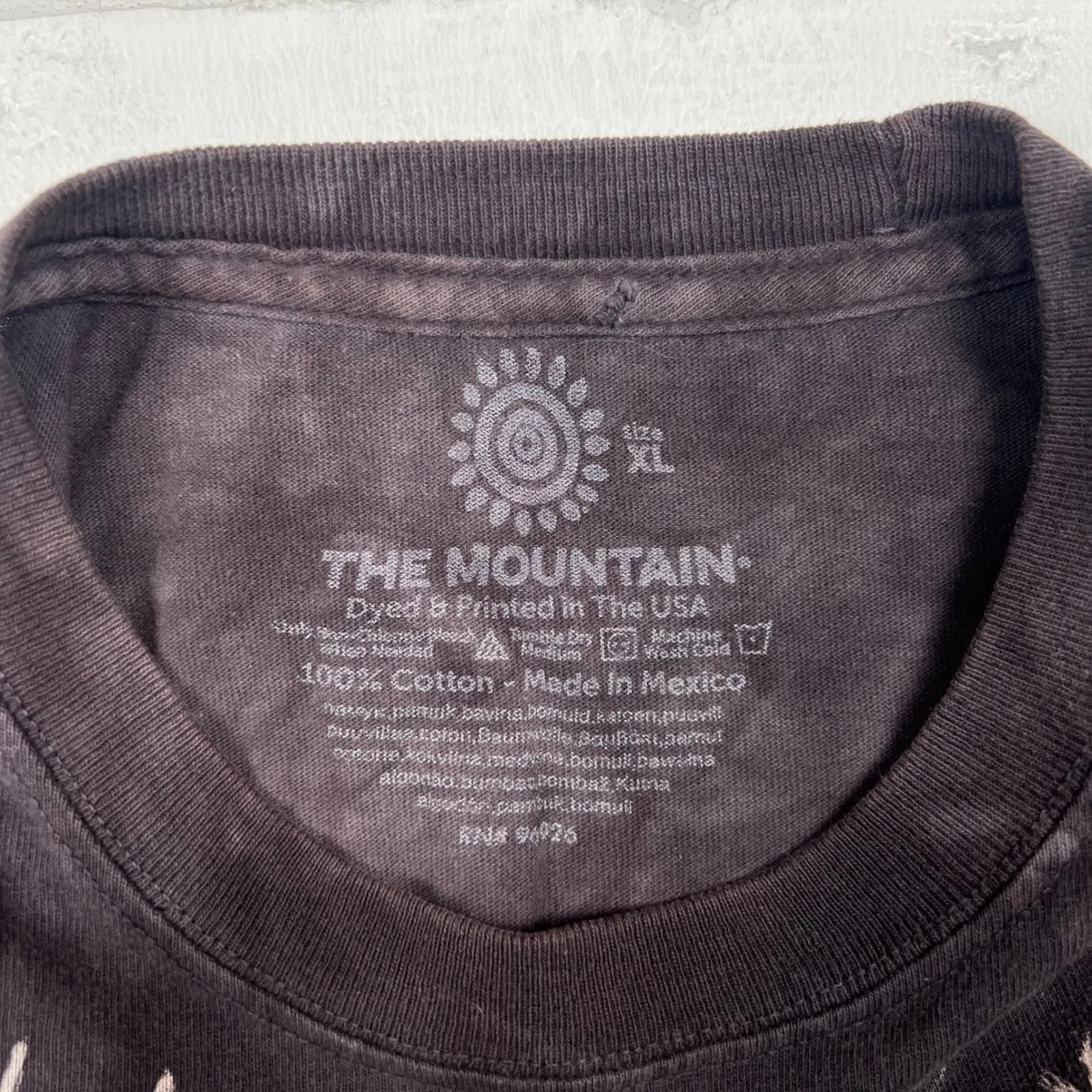 The‎ Mountain Pit Bull Tie Dye T-Shirt Colorful Dog Graphic XL - Image 5