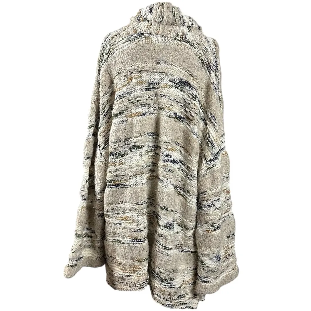 Anthropologie Moth Oversized Western Bohemian Chloe Chunky Knit Cardigan Small - Image 9