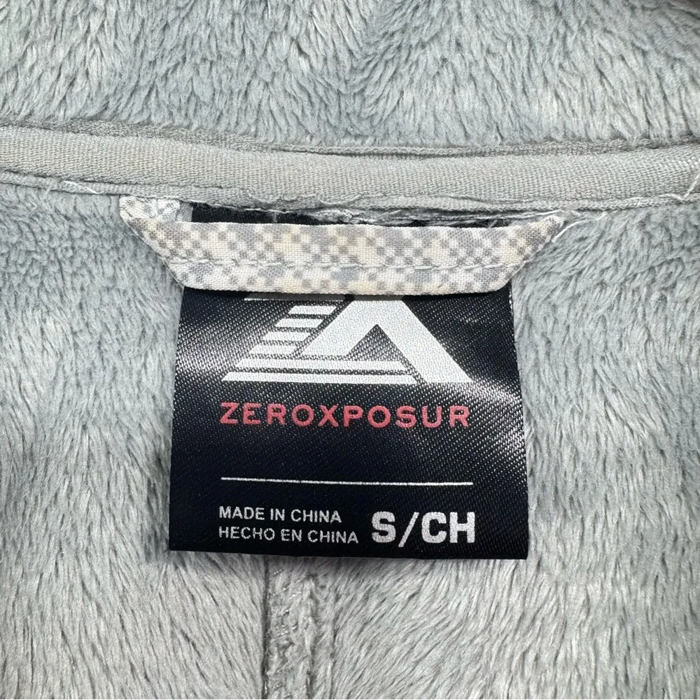 ZeroXposur Britney Jacket Gray & White  Softshell Jacket With Zipper Pockets S - Image 8