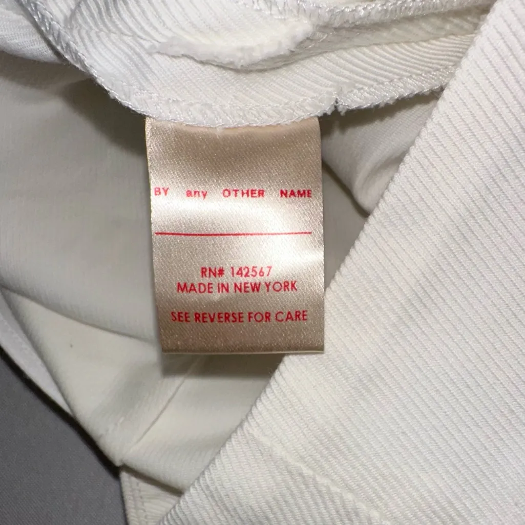 Rosie Assoulin • By Any Other Name New York Flares Bell Bottoms Size 10 Luxury White - Image 7