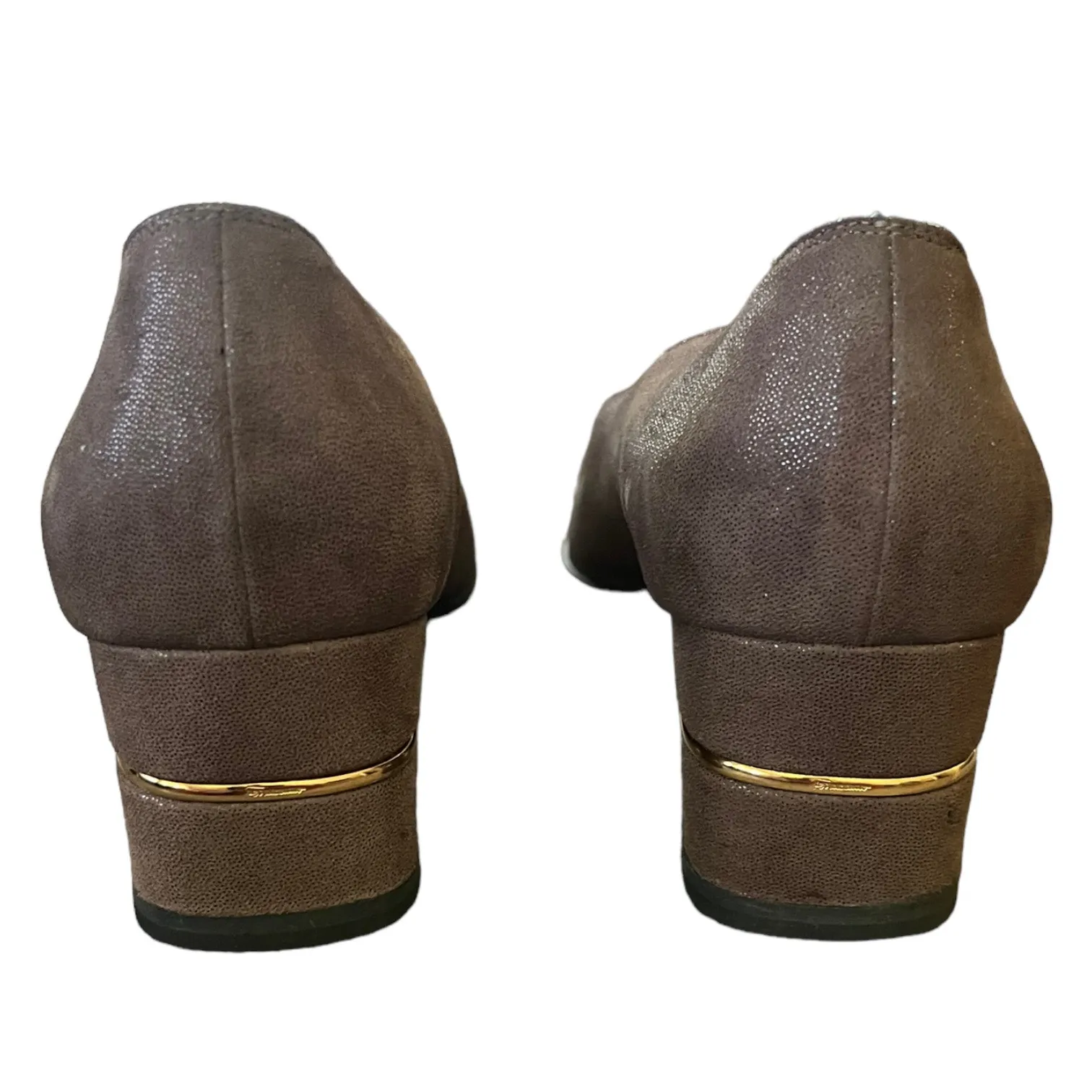 Salvatore Ferragamo Brown Block Heels Size 8.5 - Image 5