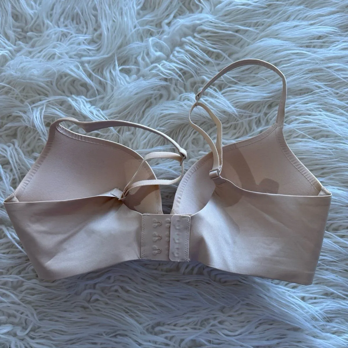 SKIMS  Ultimate Push up Plunge Bra Sand Size 34D - Image 5