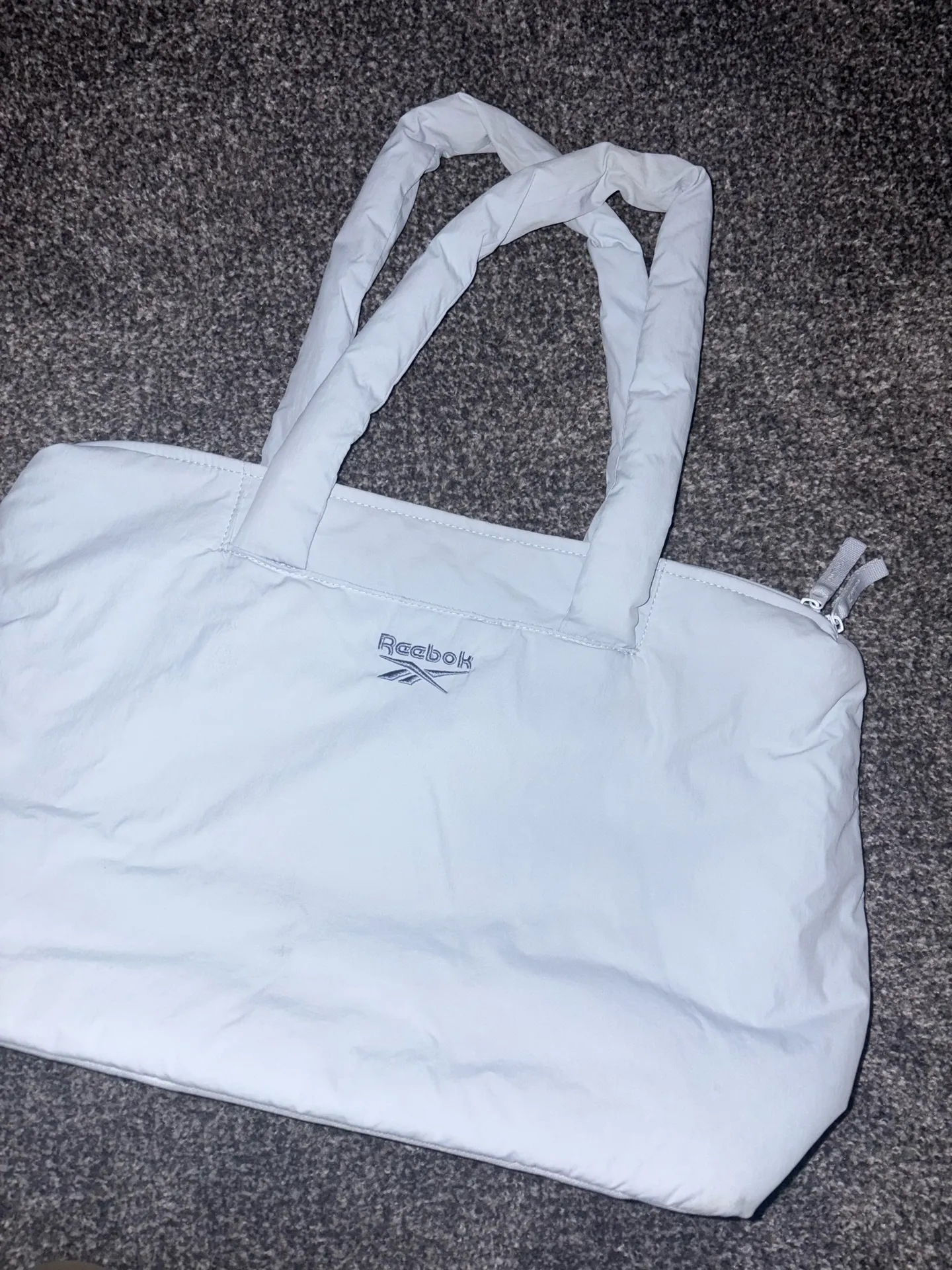 Reebok Light Blue Travel Tote Bag Medium Size  - Image 4