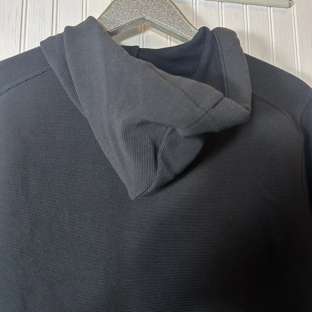 CALIA by Carrie Underwood Black Oversized Side Slit Hoodie Size XS - Image 8