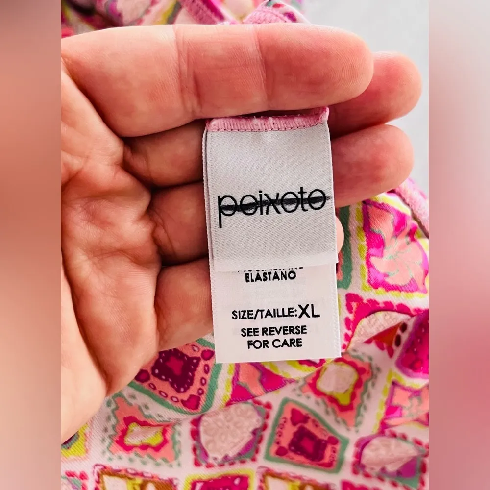 Anthropologie Peixoto Janis One-Piece Swimsuit Orange Size XL NWOT $122 - Image 7