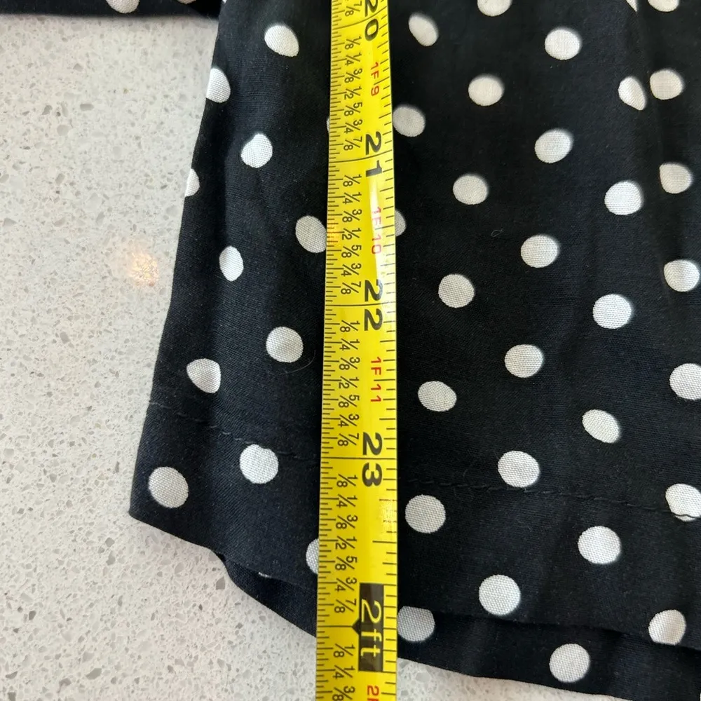 BloomChic Black and White Polka Dot Romper Jumpsuit 18/20 NWT - Image 5