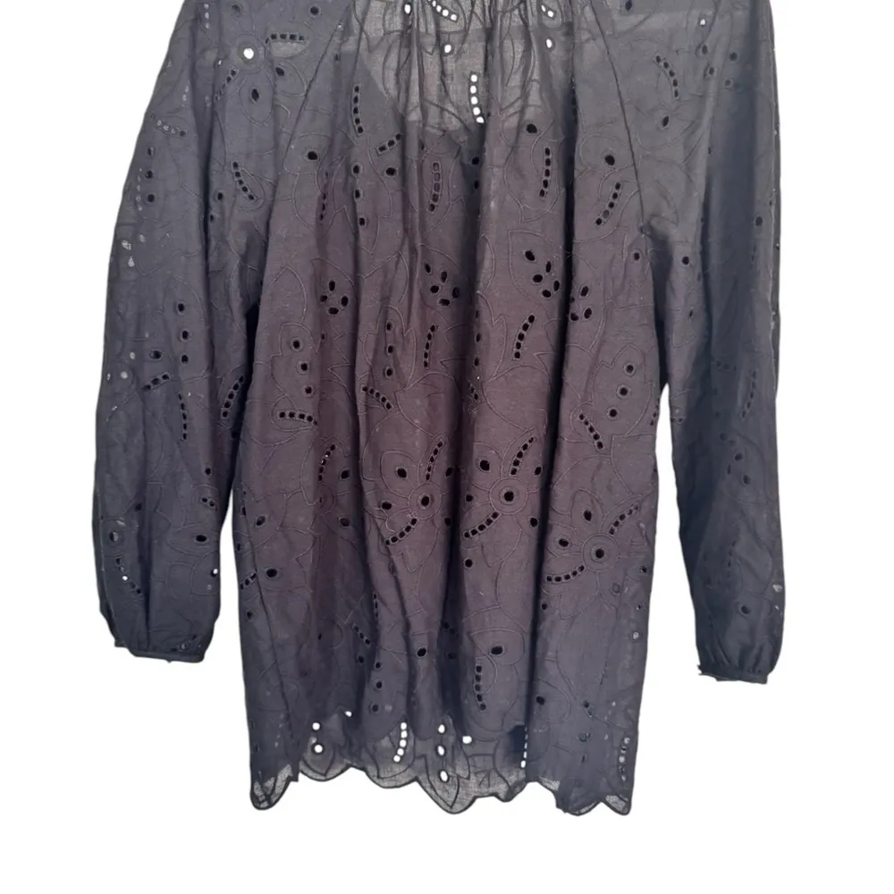 NWT Lovestitch Sweetpea Eyelet Blouse in Sz Large.  Lightweight and Boho. - Image 2