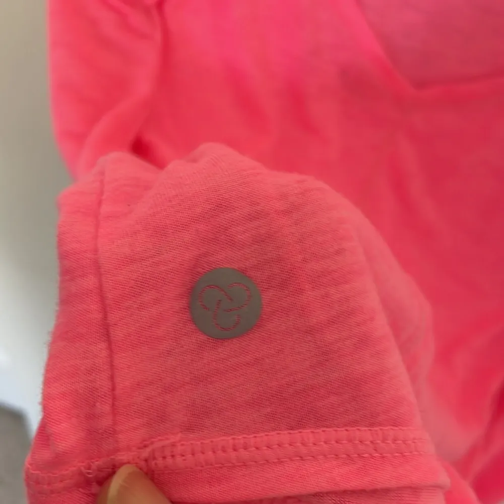 Zella Hot Pink Workout Top Open Back XL - Image 4