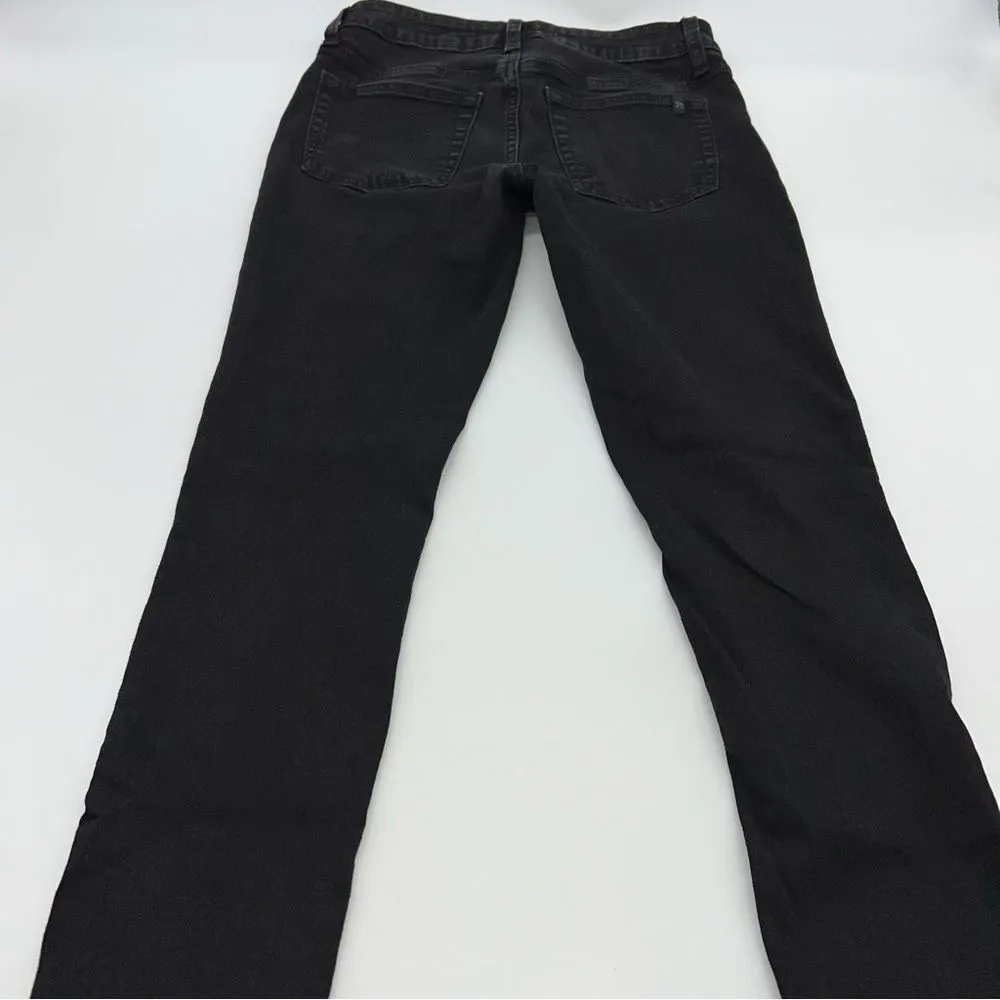 Joe's Jeans Women's Black Denim Mid Rise Skinny Leg Jegging Size 26 - Image 3
