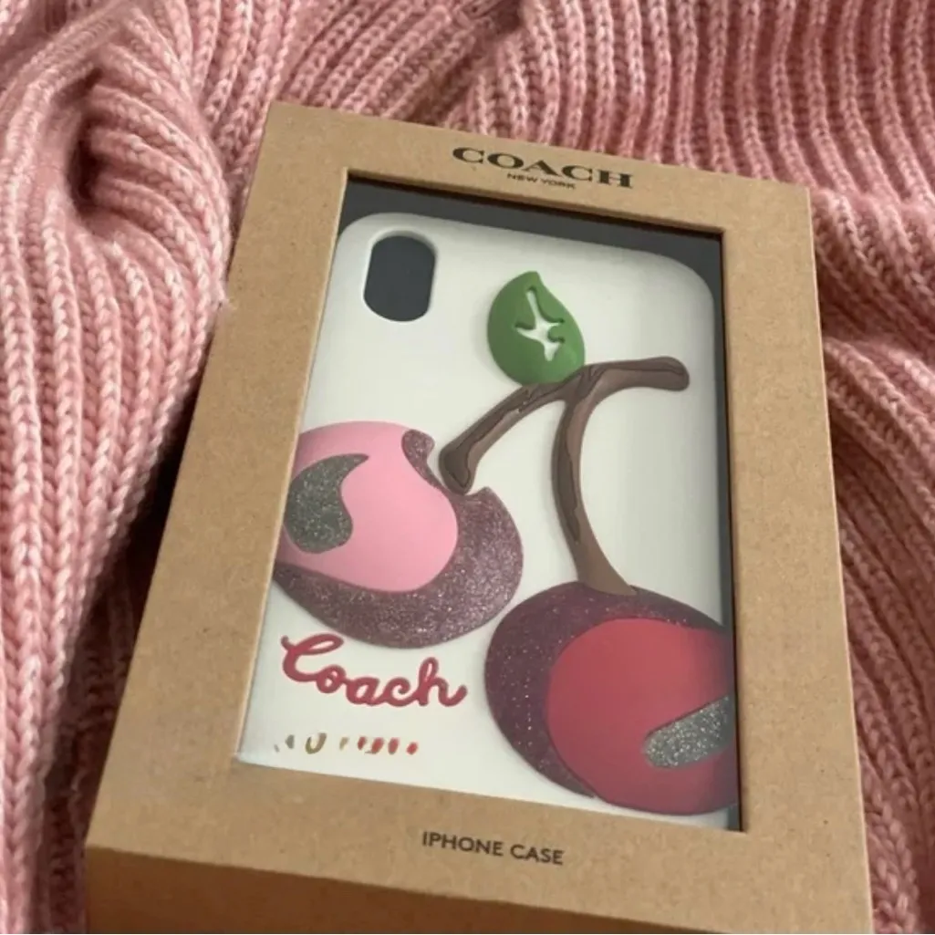 Coach  | Cherry iPhone XR NWT - Image 3