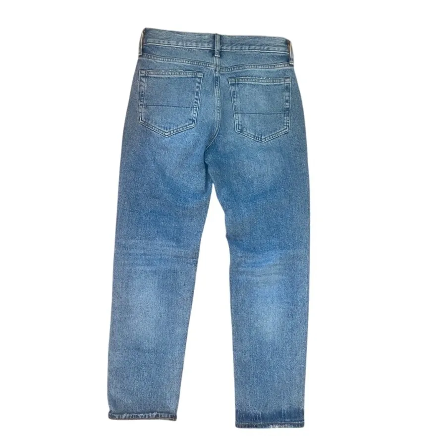 Women's Free Assembly Stone Wash Mid Rise Modern Straight‎ Jeans Size 29x30 Blue - Image 5