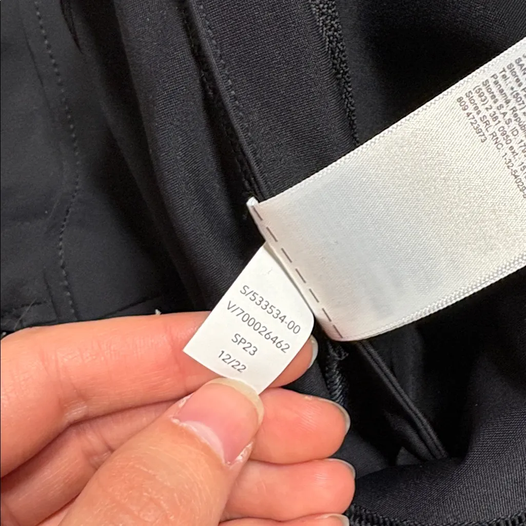 Athleta Black Stellar Wide Crop Pants black 12 - Image 5