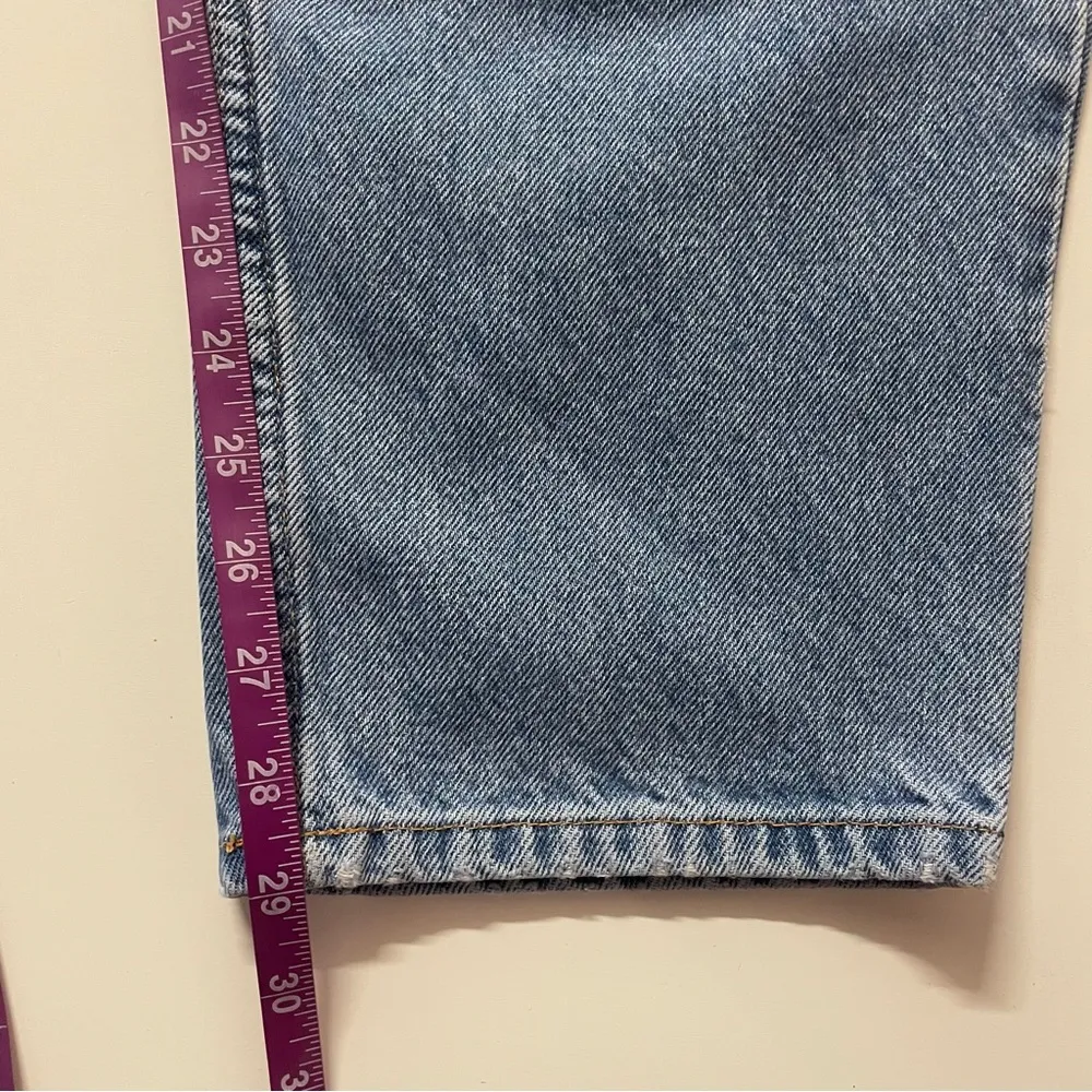 Vintage L.L. Bean Light Medium Wash Blue Relaxed Fit Mom Jeans GUC Size 18W - Image 7