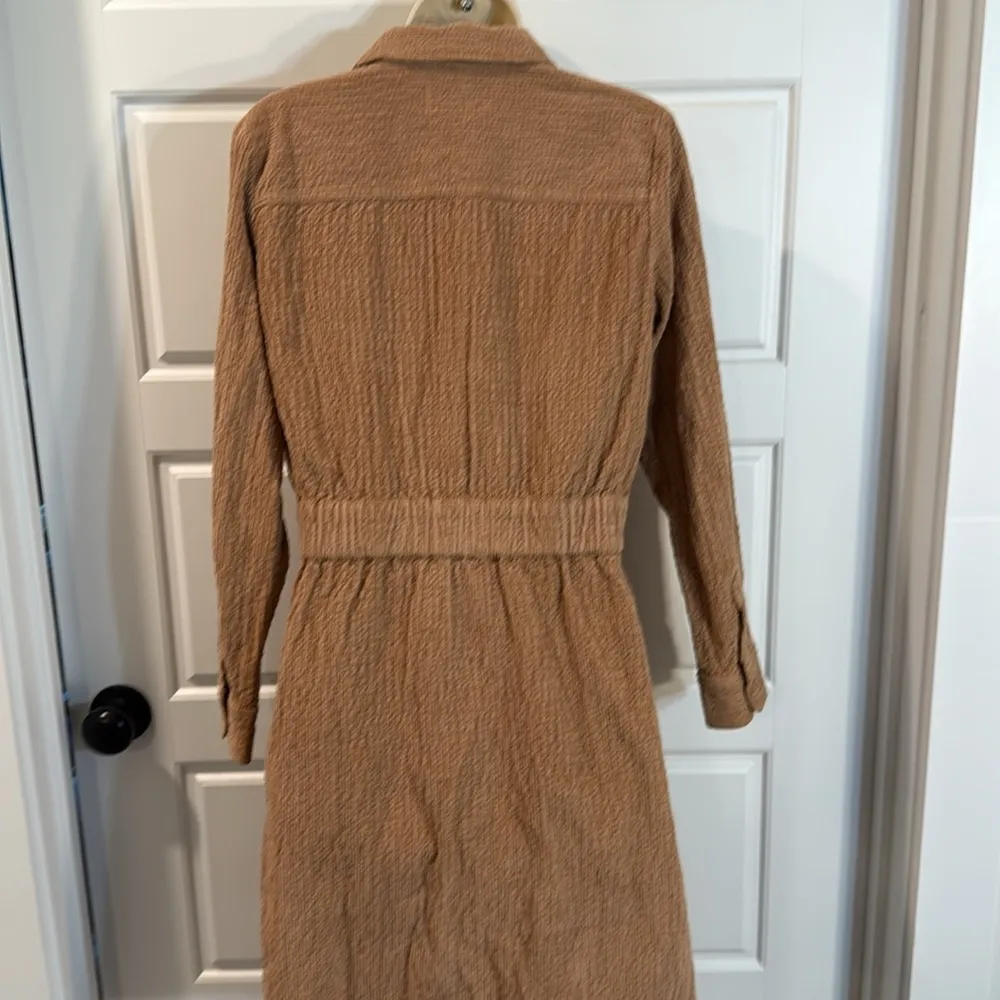 J Crew ZIP-FRONT CINCHED DRESS IN CORDUROY 4 - Image 10